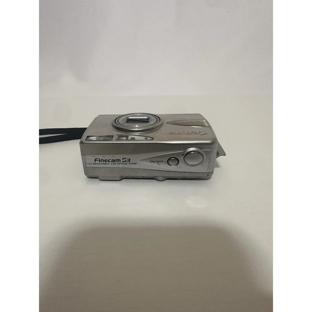 vintage Kyocera Finecam S3 digital camera untested